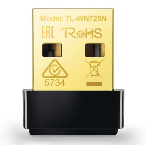 TP-LINK (TL-WN725N) 150Mbps Wireless N Nano USB Adapter - Baztex USB Wireless Adapters